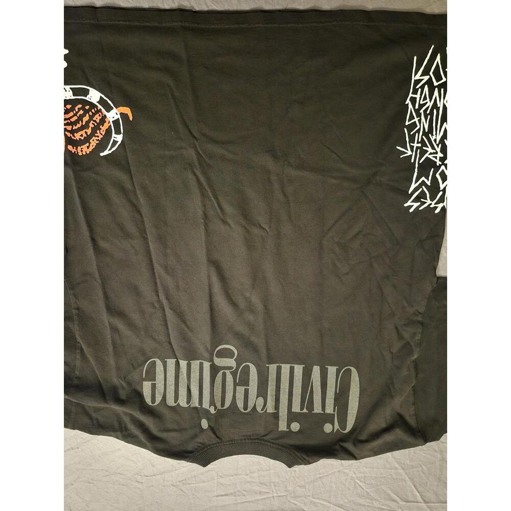 Civil Regime x Beetlejuice Collab Black Tee Size XL - Picture 4 of 9